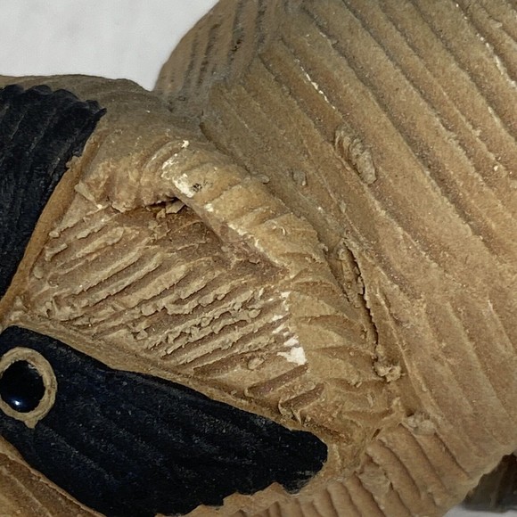 Artesania Rinconada Raccoon Figurine Vintage Uruguay Signed Animal Shelf Decor - Picture 10 of 10